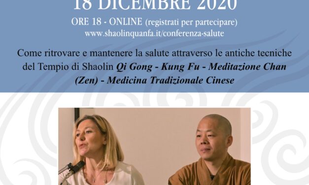 Conferenza sulla salute il 18 dicembre online