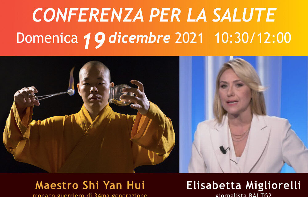 Conferenza per la salute con Elisabetta Migliorelli – 19 dicembre 2021