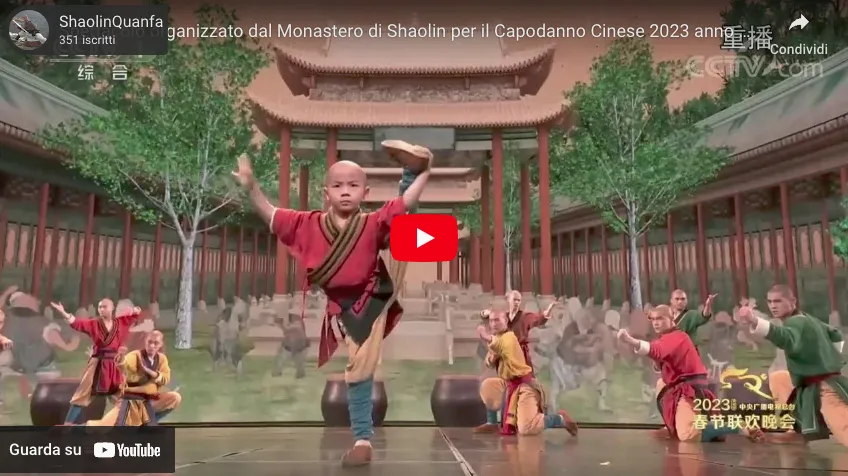 Lo spettacolo più bello di sempre, lo spettacolo per il Capodanno Cinese organizzato dal Tempio di Shaolin 2023